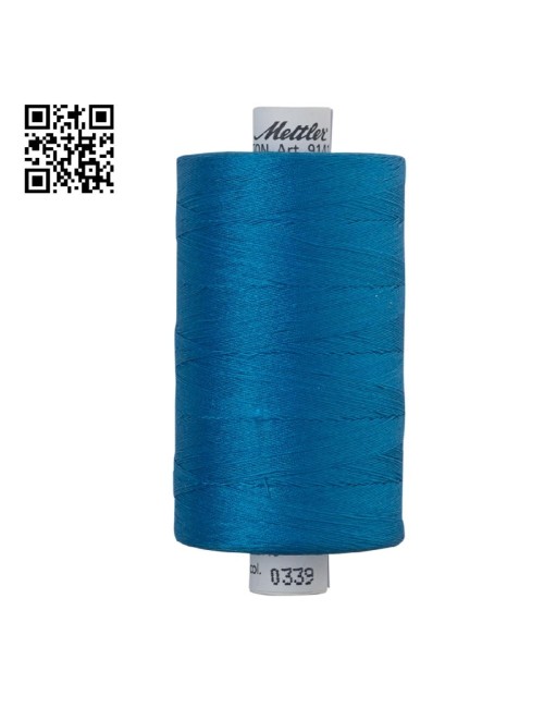 Hilo de algodón Silk Finish nº40 - Grupo Amann Mettler. Disponible en caja de 5 carretes de 1000mts - Ref. 9141