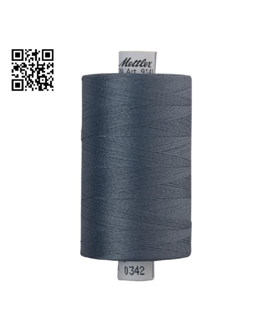 Hilo de algodón Silk Finish nº40 - Grupo Amann Mettler. Disponible en caja de 5 carretes de 1000mts - Ref. 9141