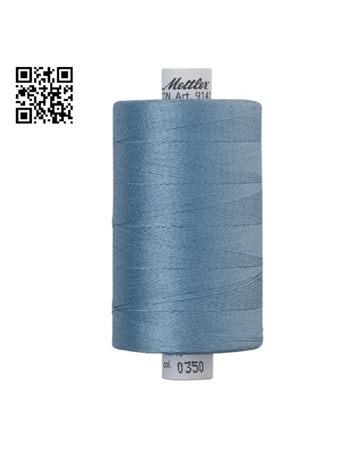 Hilo de algodón Silk Finish nº40 - Grupo Amann Mettler. Disponible en caja de 5 carretes de 1000mts - Ref. 9141