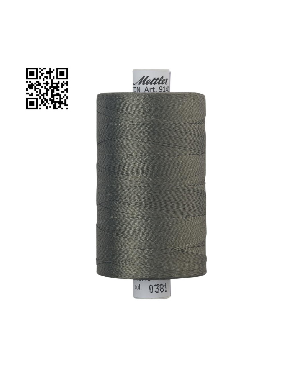 Hilo de algodón Silk Finish nº40 - Grupo Amann Mettler. Disponible en caja de 5 carretes de 1000mts - Ref. 9141