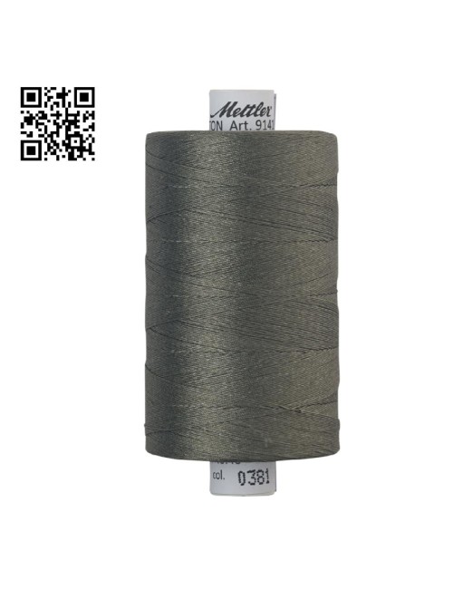 Hilo de algodón Silk Finish nº40 - Grupo Amann Mettler. Disponible en caja de 5 carretes de 1000mts - Ref. 9141