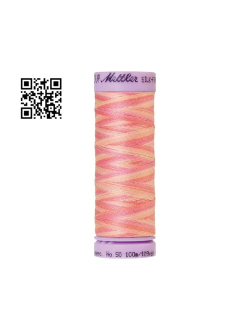 Hilo de algodón Silk Finish Multi nº50 - Grupo Amann Mettler. Disponible en caja de 5 carretes de 100mts - Ref. 9075