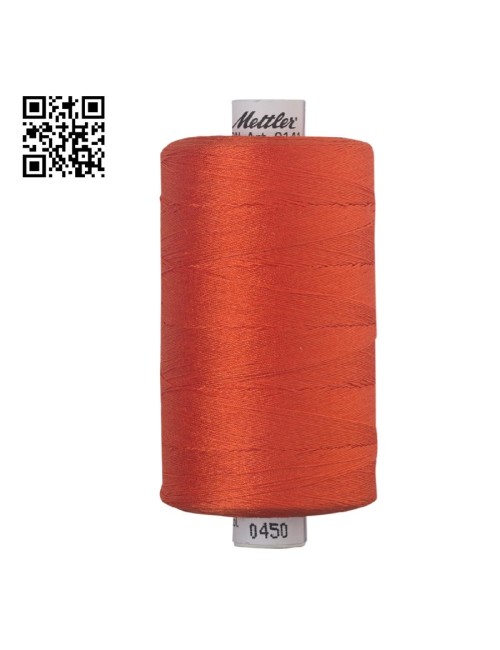 Hilo de algodón Silk Finish nº40 - Grupo Amann Mettler. Disponible en caja de 5 carretes de 1000mts - Ref. 9141