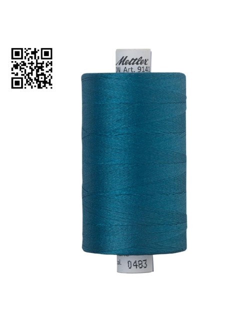 Hilo de algodón Silk Finish nº40 - Grupo Amann Mettler. Disponible en caja de 5 carretes de 1000mts - Ref. 9141