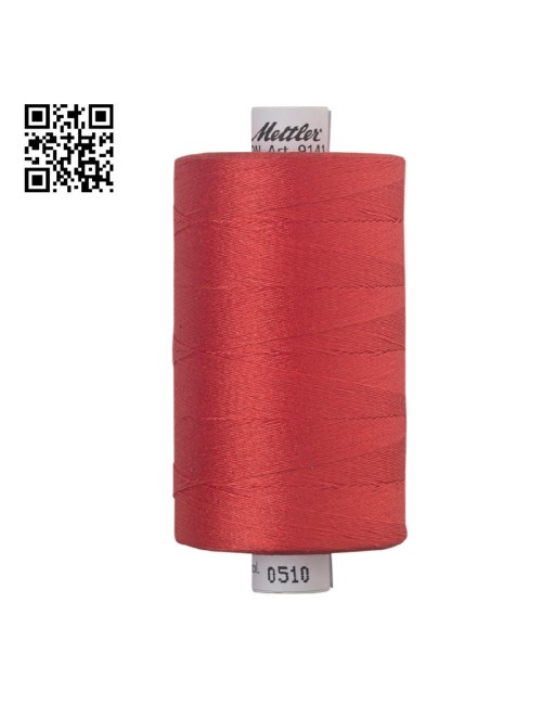Hilo de algodón Silk Finish nº40 - Grupo Amann Mettler. Disponible en caja de 5 carretes de 1000mts - Ref. 9141