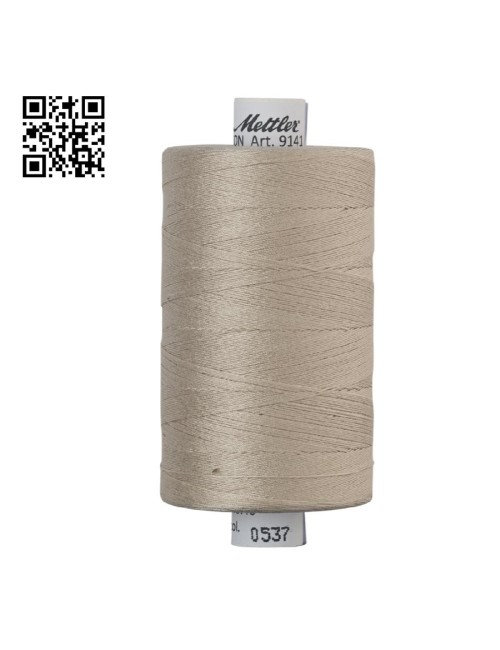 Hilo de algodón Silk Finish nº40 - Grupo Amann Mettler. Disponible en caja de 5 carretes de 1000mts - Ref. 9141