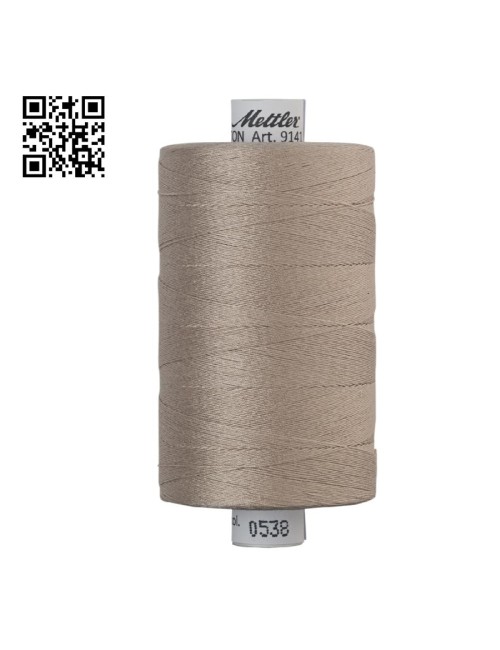 Hilo de algodón Silk Finish nº40 - Grupo Amann Mettler. Disponible en caja de 5 carretes de 1000mts - Ref. 9141