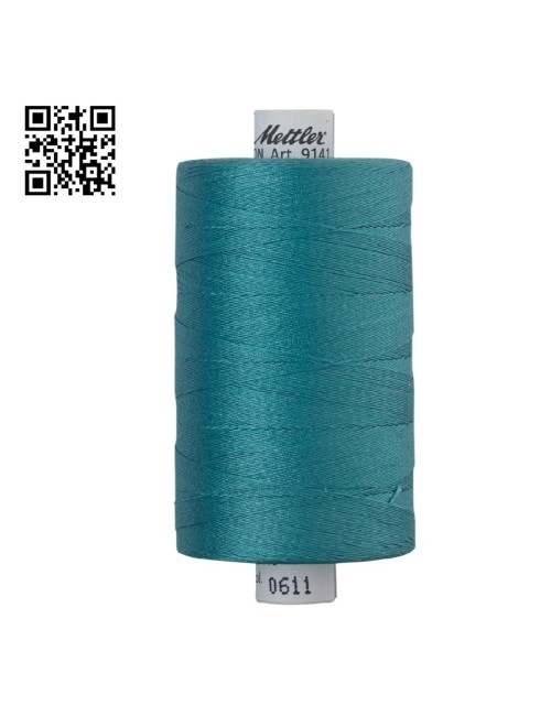 Hilo de algodón Silk Finish nº40 - Grupo Amann Mettler. Disponible en caja de 5 carretes de 1000mts - Ref. 9141