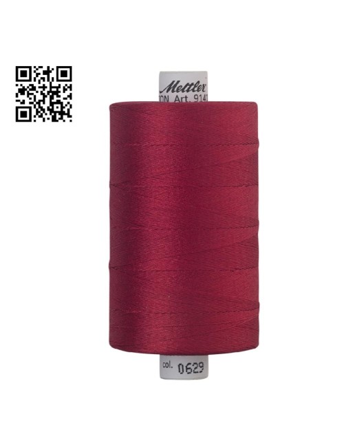 Hilo de algodón Silk Finish nº40 - Grupo Amann Mettler. Disponible en caja de 5 carretes de 1000mts - Ref. 9141