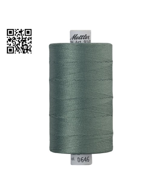 Hilo de algodón Silk Finish nº40 - Grupo Amann Mettler. Disponible en caja de 5 carretes de 1000mts - Ref. 9141