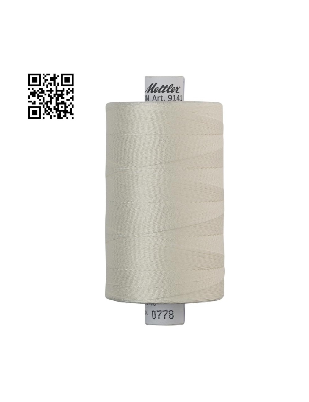 Hilo de algodón Silk Finish nº40 - Grupo Amann Mettler. Disponible en caja de 5 carretes de 1000mts - Ref. 9141