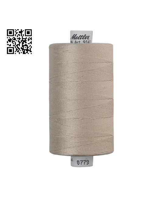 Hilo de algodón Silk Finish nº40 - Grupo Amann Mettler. Disponible en caja de 5 carretes de 1000mts - Ref. 9141