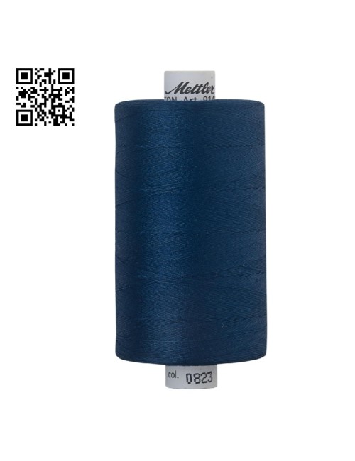 Hilo de algodón Silk Finish nº40 - Grupo Amann Mettler. Disponible en caja de 5 carretes de 1000mts - Ref. 9141