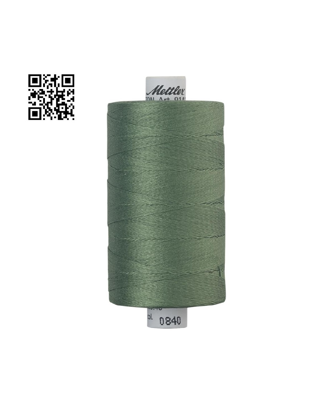 Hilo de algodón Silk Finish nº40 - Grupo Amann Mettler. Disponible en caja de 5 carretes de 1000mts - Ref. 9141