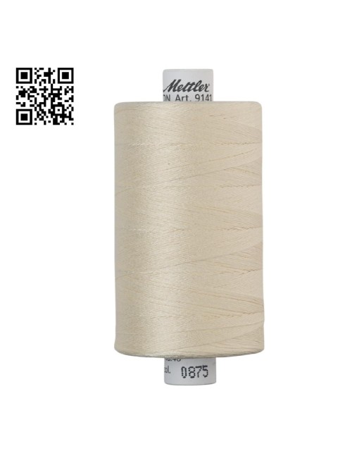 Hilo de algodón Silk Finish nº40 - Grupo Amann Mettler. Disponible en caja de 5 carretes de 1000mts - Ref. 9141