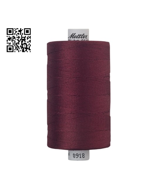 Hilo de algodón Silk Finish nº40 - Grupo Amann Mettler. Disponible en caja de 5 carretes de 1000mts - Ref. 9141