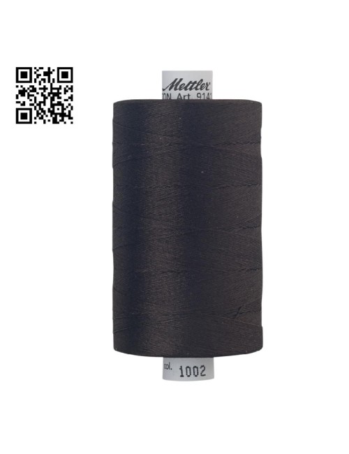 Hilo de algodón Silk Finish nº40 - Grupo Amann Mettler. Disponible en caja de 5 carretes de 1000mts - Ref. 9141