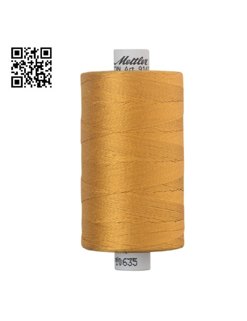 Hilo de algodón Silk Finish nº40 - Grupo Amann Mettler. Disponible en caja de 5 carretes de 1000mts - Ref. 9141