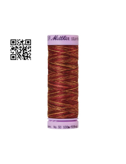 Hilo de algodón Silk Finish Multi nº50 - Grupo Amann Mettler. Disponible en caja de 5 carretes de 100mts - Ref. 9075