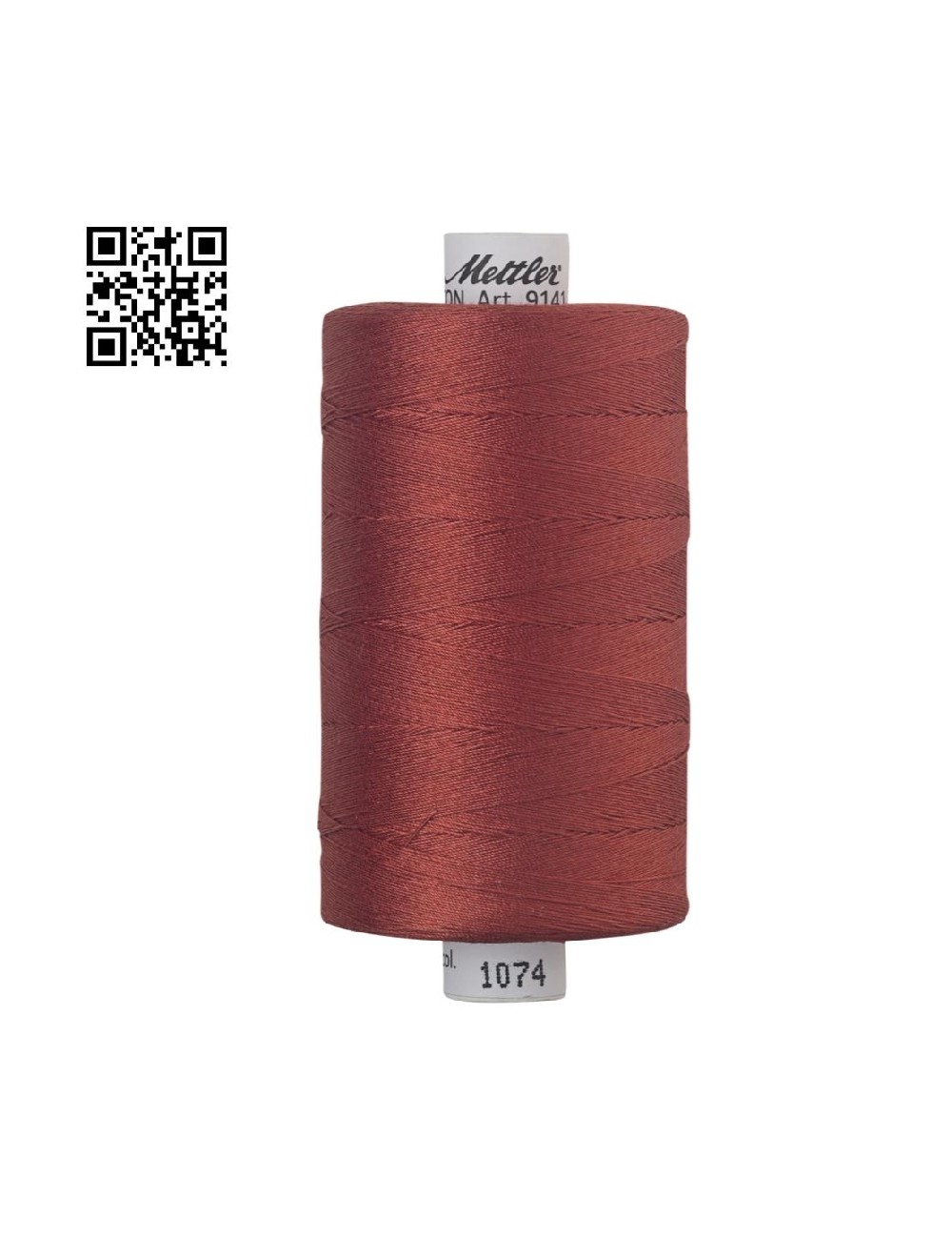 Hilo de algodón Silk Finish nº40 - Grupo Amann Mettler. Disponible en caja de 5 carretes de 1000mts - Ref. 9141