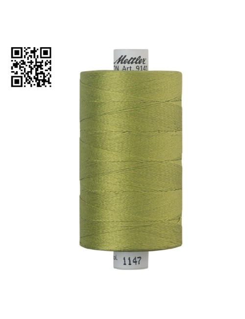 Hilo de algodón Silk Finish nº40 - Grupo Amann Mettler. Disponible en caja de 5 carretes de 1000mts - Ref. 9141