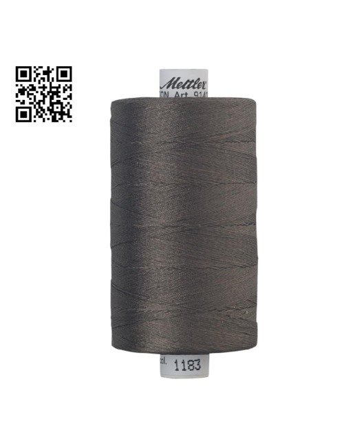 Hilo de algodón Silk Finish nº40 - Grupo Amann Mettler. Disponible en caja de 5 carretes de 1000mts - Ref. 9141