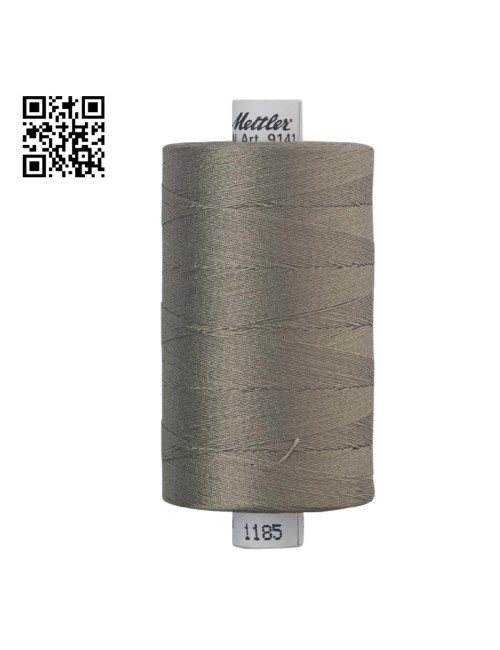 Hilo de algodón Silk Finish nº40 - Grupo Amann Mettler. Disponible en caja de 5 carretes de 1000mts - Ref. 9141