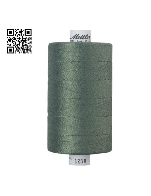 Hilo de algodón Silk Finish nº40 - Grupo Amann Mettler. Disponible en caja de 5 carretes de 1000mts - Ref. 9141