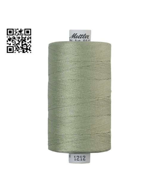 Hilo de algodón Silk Finish nº40 - Grupo Amann Mettler. Disponible en caja de 5 carretes de 1000mts - Ref. 9141