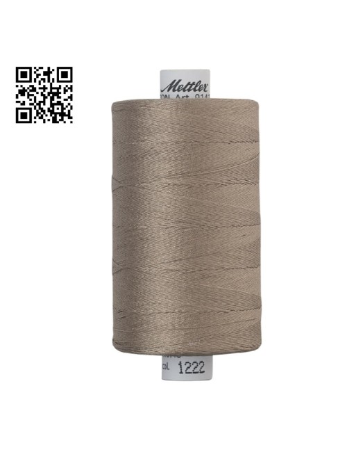 Hilo de algodón Silk Finish nº40 - Grupo Amann Mettler. Disponible en caja de 5 carretes de 1000mts - Ref. 9141