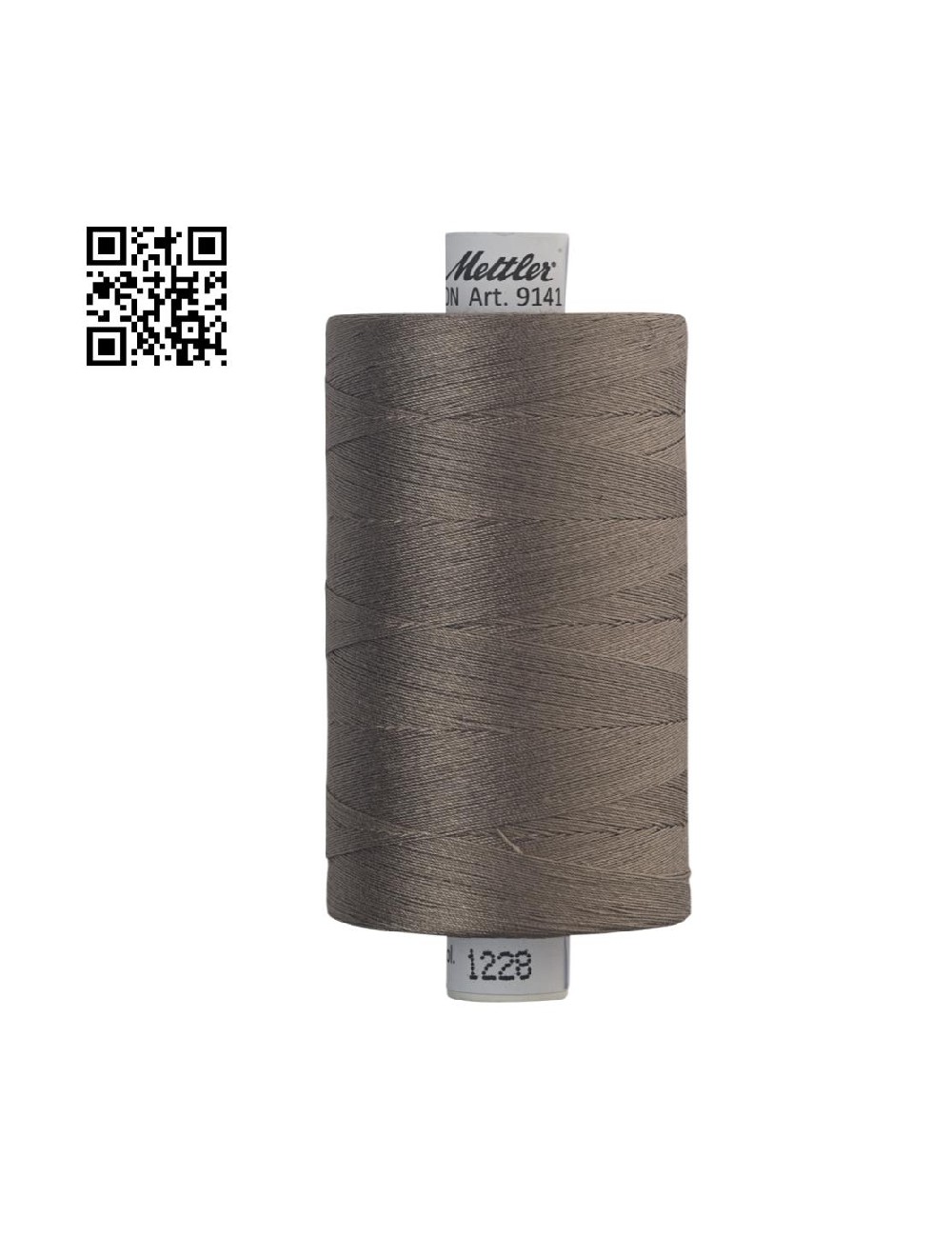 Hilo de algodón Silk Finish nº40 - Grupo Amann Mettler. Disponible en caja de 5 carretes de 1000mts - Ref. 9141