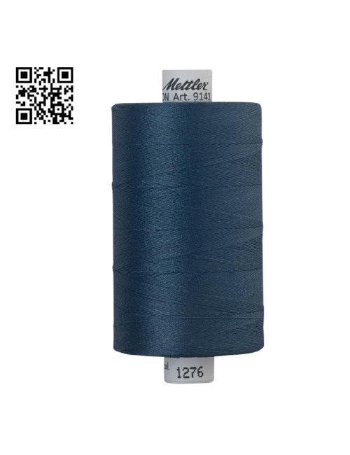 Hilo de algodón Silk Finish nº40 - Grupo Amann Mettler. Disponible en caja de 5 carretes de 1000mts - Ref. 9141