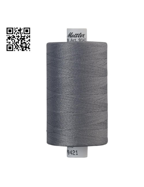 Hilo de algodón Silk Finish nº40 - Grupo Amann Mettler. Disponible en caja de 5 carretes de 1000mts - Ref. 9141