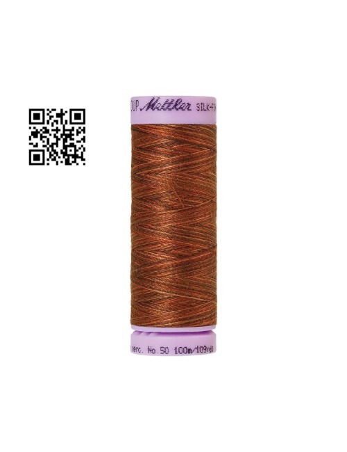 Hilo de algodón Silk Finish Multi nº50 - Grupo Amann Mettler. Disponible en caja de 5 carretes de 100mts - Ref. 9075
