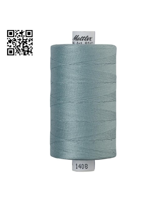 Hilo de algodón Silk Finish nº40 - Grupo Amann Mettler. Disponible en caja de 5 carretes de 1000mts - Ref. 9141