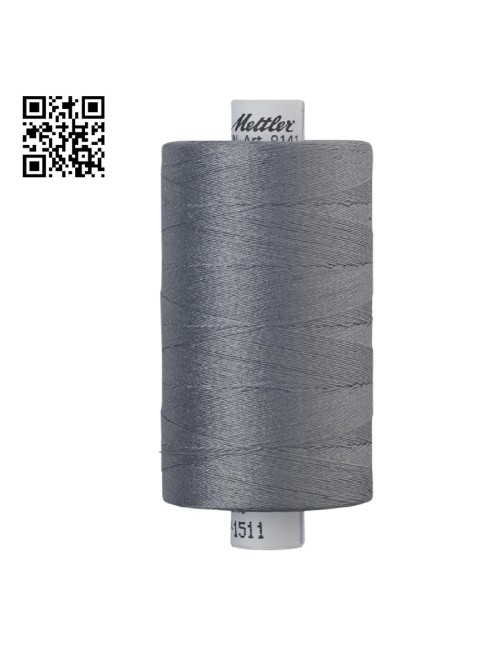 Hilo de algodón Silk Finish nº40 - Grupo Amann Mettler. Disponible en caja de 5 carretes de 1000mts - Ref. 9141