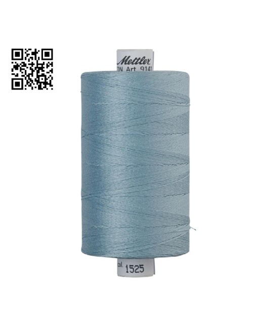 Hilo de algodón Silk Finish nº40 - Grupo Amann Mettler. Disponible en caja de 5 carretes de 1000mts - Ref. 9141
