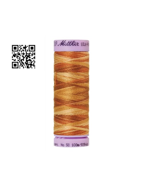 Hilo de algodón Silk Finish Multi nº50 - Grupo Amann Mettler. Disponible en caja de 5 carretes de 100mts - Ref. 9075