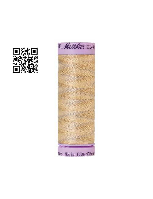 Hilo de algodón Silk Finish Multi nº50 - Grupo Amann Mettler. Disponible en caja de 5 carretes de 100mts - Ref. 9075
