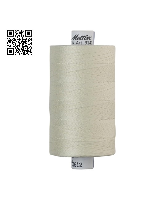 Hilo de algodón Silk Finish nº40 - Grupo Amann Mettler. Disponible en caja de 5 carretes de 1000mts - Ref. 9141