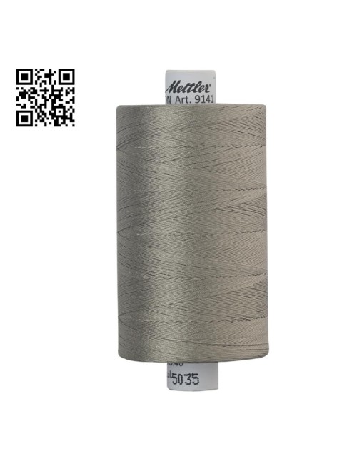 Hilo de algodón Silk Finish nº40 - Grupo Amann Mettler. Disponible en caja de 5 carretes de 1000mts - Ref. 9141