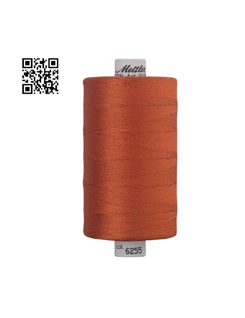 Hilo de algodón Silk Finish nº40 - Grupo Amann Mettler. Disponible en caja de 5 carretes de 1000mts - Ref. 9141