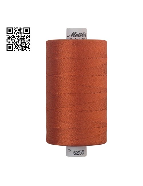 Hilo de algodón Silk Finish nº40 - Grupo Amann Mettler. Disponible en caja de 5 carretes de 1000mts - Ref. 9141