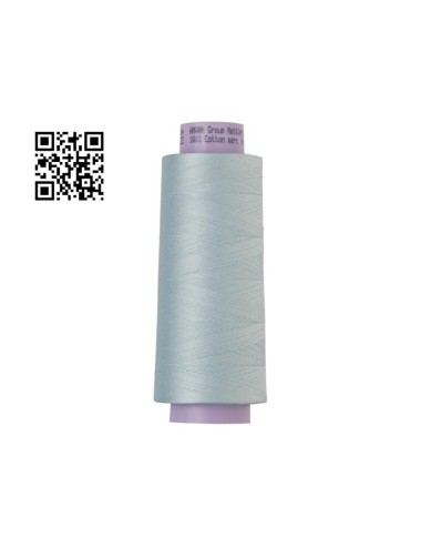 Hilo de algodón Silk Finish nº50 - Grupo Amann Mettler. Disponible en caja de 2 conos de 1829mts - Ref. 9150