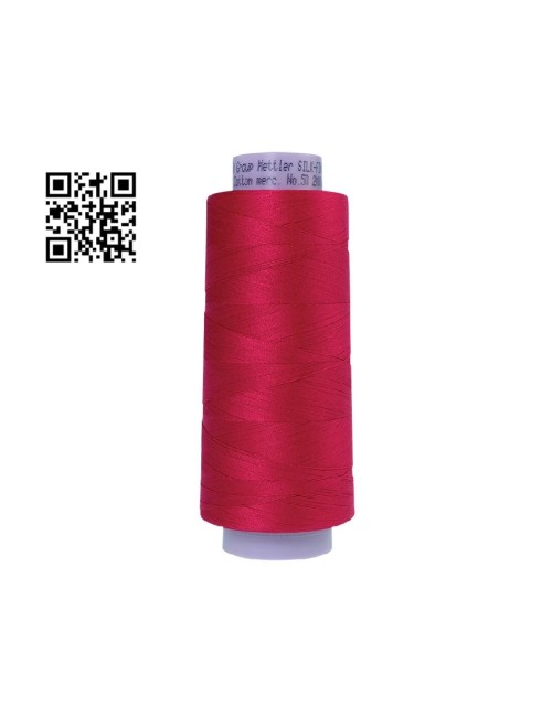 Hilo de algodón Silk Finish nº50 - Grupo Amann Mettler. Disponible en caja de 2 conos de 1829mts - Ref. 9150