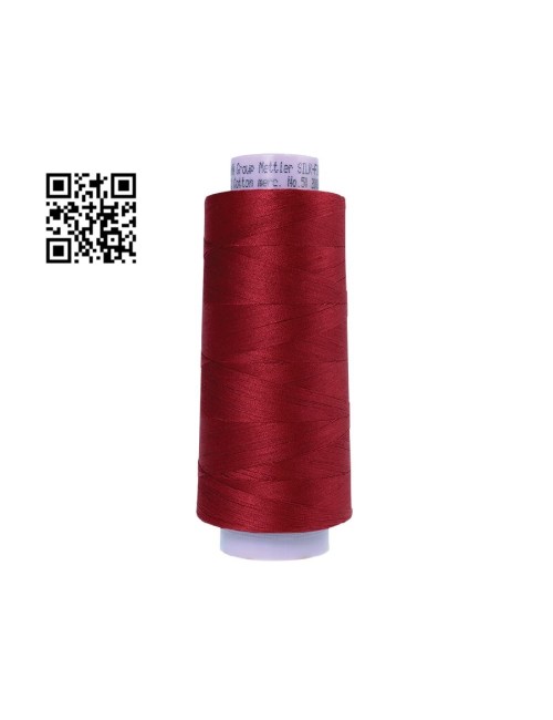 Hilo de algodón Silk Finish nº50 - Grupo Amann Mettler. Disponible en caja de 2 conos de 1829mts - Ref. 9150