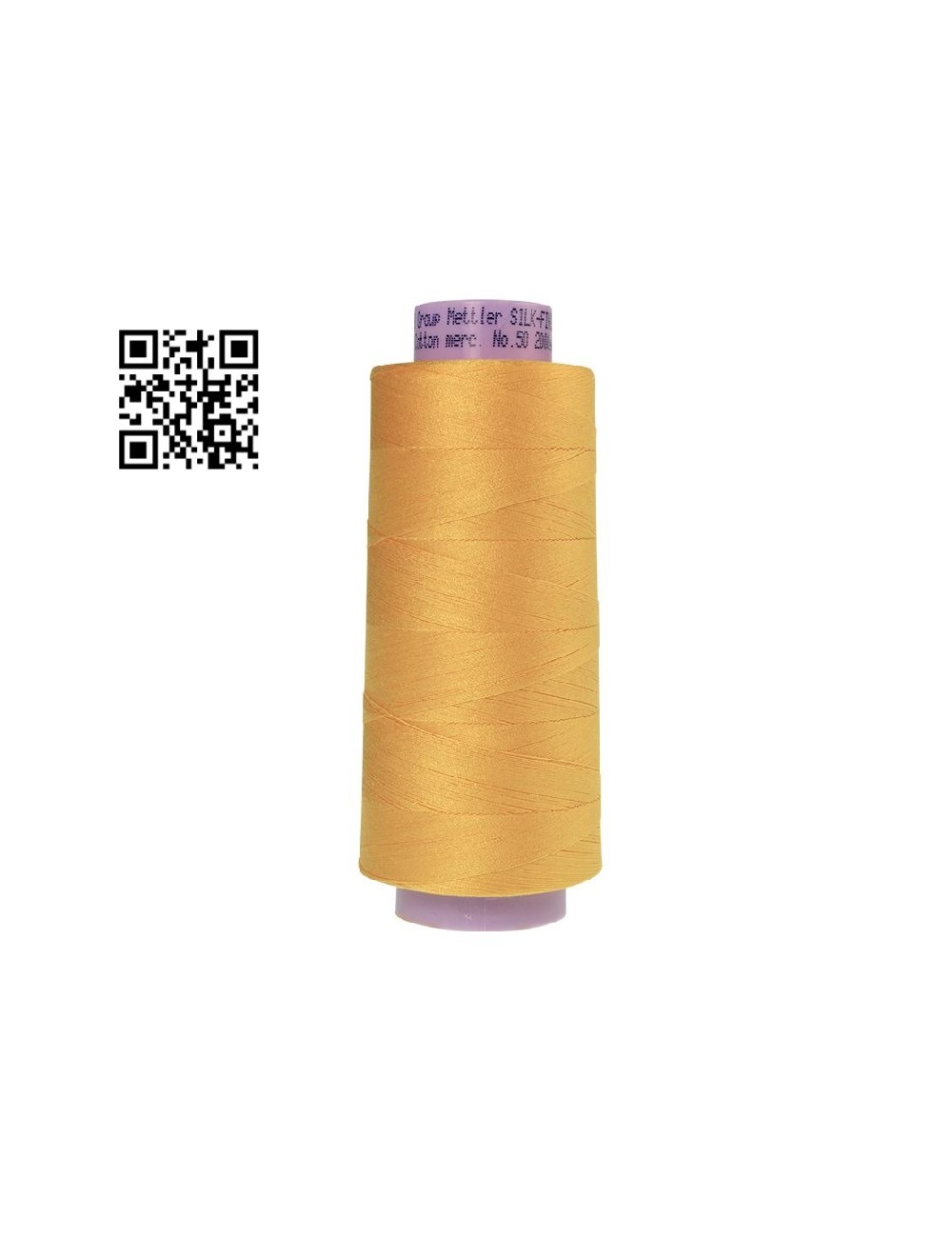 Hilo de algodón Silk Finish nº50 - Grupo Amann Mettler. Disponible en caja de 2 conos de 1829mts - Ref. 9150