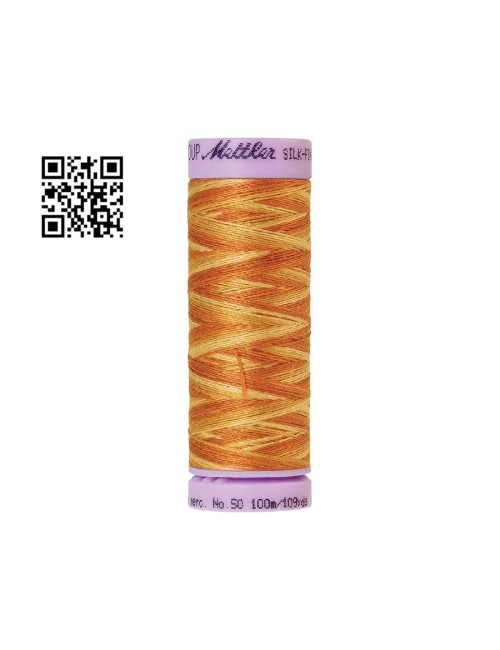 Hilo de algodón Silk Finish Multi nº50 - Grupo Amann Mettler. Disponible en caja de 5 carretes de 100mts - Ref. 9075