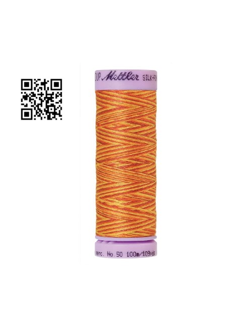 Hilo de algodón Silk Finish Multi nº50 - Grupo Amann Mettler. Disponible en caja de 5 carretes de 100mts - Ref. 9075