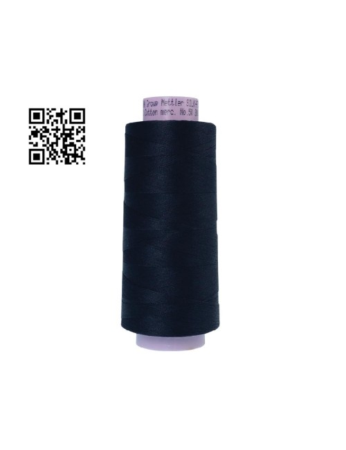 Hilo de algodón Silk Finish nº50 - Grupo Amann Mettler. Disponible en caja de 2 conos de 1829mts - Ref. 9150